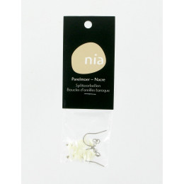 Boucles d'oreilles baroque Nacré
