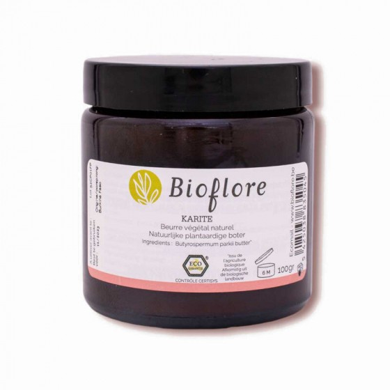 Beurre de karité naturel et filtre - 100 g Beurre de karité naturel et filtre - 100 g