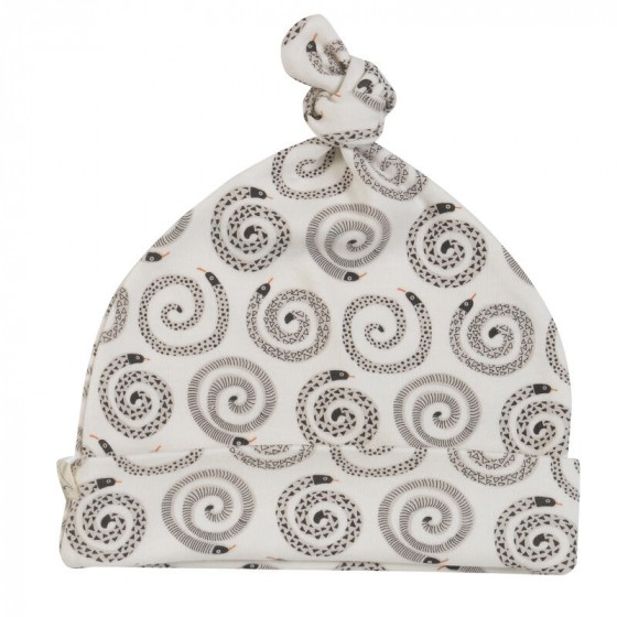 Bonnet bébé - serpents gris Bonnet bébé - serpents gris