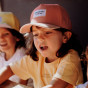 Casquette enfant Minimaliste - Mini Framboise