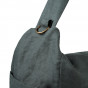 Lin français sac pour poussette - Green Blue - 50x40 cm