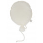 Déco mural Ballon Ivory - 25x50cm - Party Collection