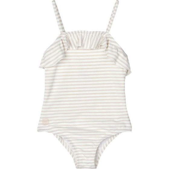 Maillot de bain Mauricette - Y/D stripes Crisp white / Sandy Maillot de bain Mauricette - Y/D stripes Crisp white / Sandy