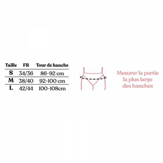 Tadam Culotte menstruelle lavable - Flux abondant