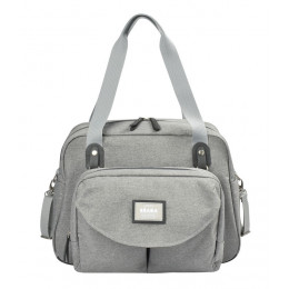 Sac à langer Genève II gris chiné - Béaba