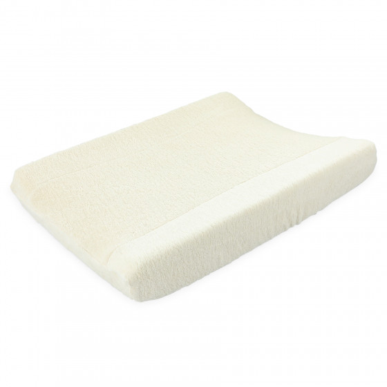 Housse matelas à langer - 70x45cm - Teddy Almond