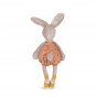 Peluche Lapin argile - Trois petits lapins - Moulin Roty