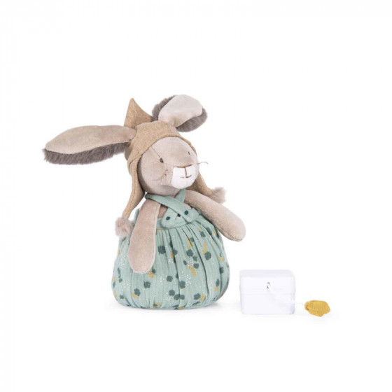 Peluche musicale Lapin - Trois petits lapins - Moulin Roty