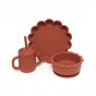 Tasse avec paille - Baked clay
