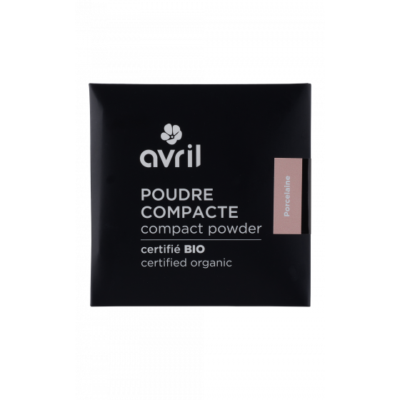 Poudre compacte Porcelaine Certifiée bio - Avril Poudre compacte Porcelaine Certifiée bio - Avril