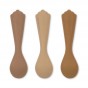 Lot de 3 Cuillères Shell Silicone - Shell - Konges Sløjd