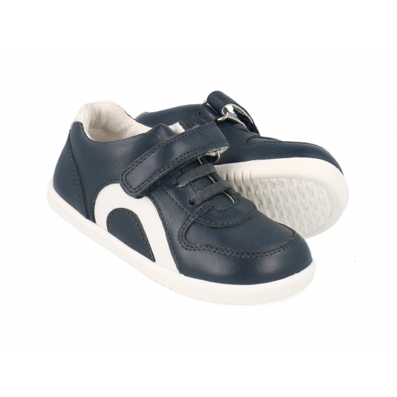 Chaussures Bobux I Walk - Comet Navy + White