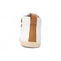 Chaussures Bobux I Walk - Hi Court White + Caramel