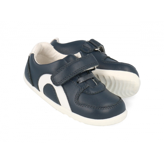 Chaussures Bobux Step Up - Comet Navy + White