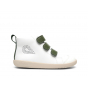 Chaussures Bobux KID+ - Hi Court White + Forest