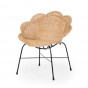 Chaise d'enfant en rotin - Fleur