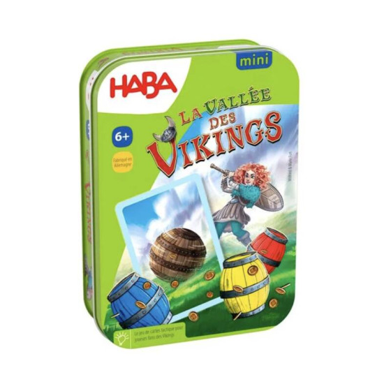 Haba Mini - Jeu de société La vallée des Vikings dès 6 ans - Version française