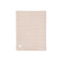 Couverture Berceau 75x100 cm - Grain knit Wild Rose/Velvet