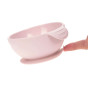 Bol en silicone - Rose