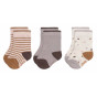 Lot de 3 paires de chaussettes - Mouton - Lilas