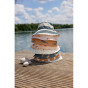 Chapeau de soleil réversible anti-UV - Corails - Rose pêche