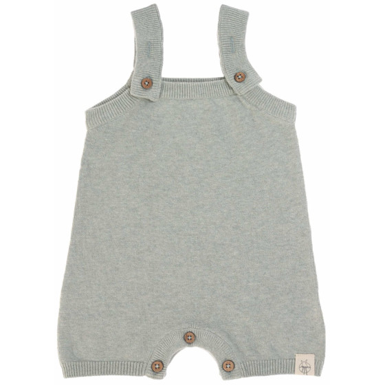 Combinaison courte en tricot - Garden Explorer - Aqua-gris