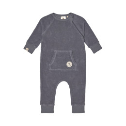 Combinaison pyjama en éponge Anthracite - Lassig