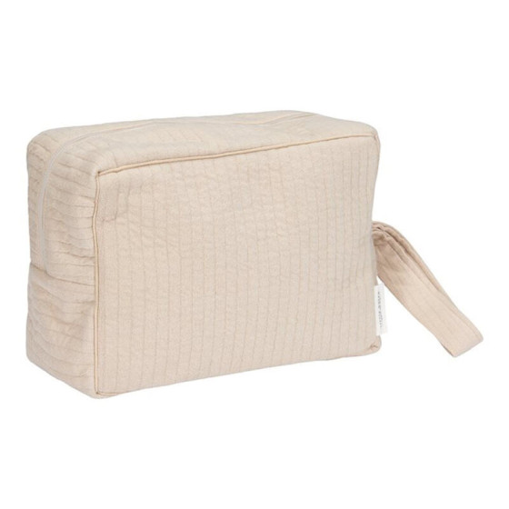 Trousse de toilette grand format Pure Beige - Little Dutch Trousse de toilette grand format Pure Beige - Little Dutch