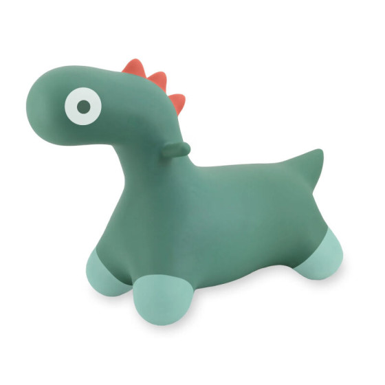 Balon rebondissant vert Dino - Hoppi - Quut