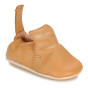Chaussons en cuir avec semelle My Blublu - Cuir brun - Easy Peasy