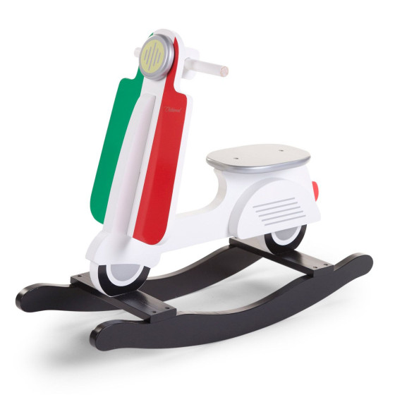 Childhome - Scooter Italy -  Cheval à bascule en bois