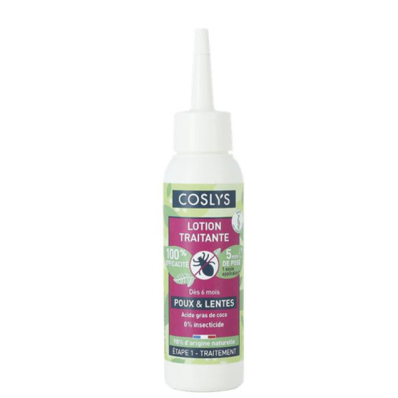 Lotion traitante Poux et lentes - 100 ml - Coslys