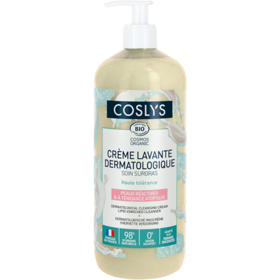 Crème lavante dermatologique - 1 L - Coslys