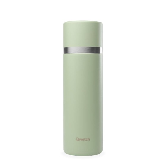 Thermo inox isotherme - Matt - Vert tilleul - 750ml - Qwetch Thermo inox isotherme - Matt - Vert tilleul - 750ml - Qwetch