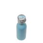 Bouteille isotherme inox - Kids - Matt - Bleu acier - 350ml - Qwetch