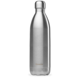 Bouteille isotherme Inox brossé 1000ml - Qwetch