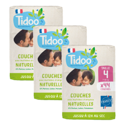 3 X Couches / langes Night and Day T4 Maxi 7-18kg