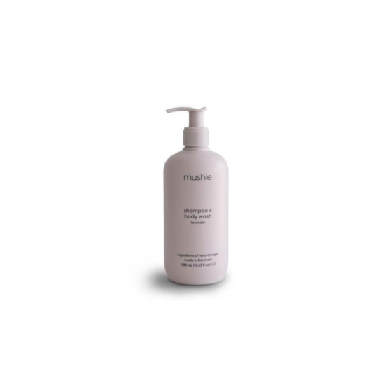 Shampoing et gel douche pour bébé Lavandes 400ml - Mushie