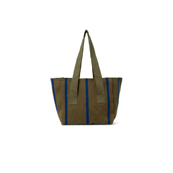 Sac cabas pique-nique - Olive/Bright Blue Sac cabas pique-nique - Olive/Bright Blue