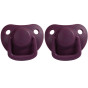 Set de 2 tétines - Plum - 0-6m