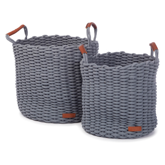 Set de 2 paniers Korbo mist - large Set de 2 paniers Korbo mist - large