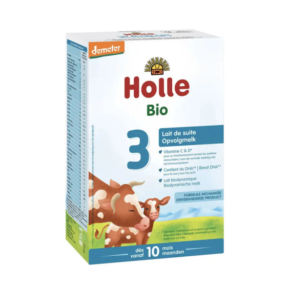 Lait de suite 3 dès 10 mois 600 g - Holle