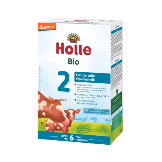 Lait de suite 2 dès 6 mois 600 g - Holle Lait de suite 2 dès 6 mois 600 g - Holle