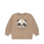 Sweat-shirt à sequins Lou - Oxford Tan - Konges Sløjd