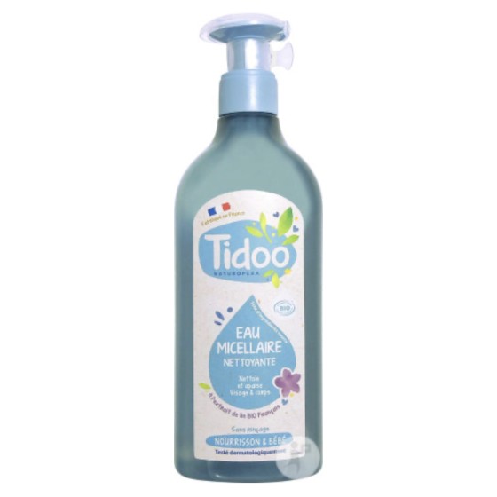 Eau micellaire nettoyante BIO - Tidoo Eau micellaire nettoyante BIO - Tidoo