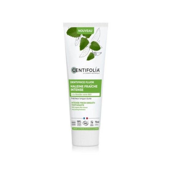 Dentifrice Bio soin fraîcheur - Menthe et Aloe - 75 ml Dentifrice Bio soin fraîcheur - Menthe et Aloe - 75 ml