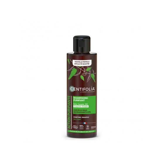 Shampooing Purifiant Bio - Cheveux gras 200 ml - Centifolia Shampooing Purifiant Bio - Cheveux gras 200 ml - Centifolia