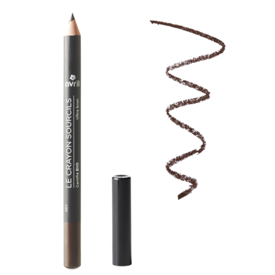 Crayon sourcils Ultra brun COSMOS Organic Ecocert - Avril