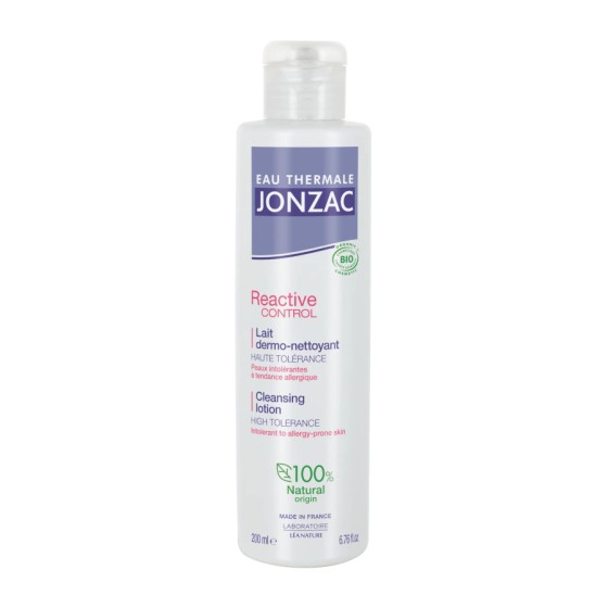 Lait dermo-nettoyant haute tolérance Reactive 200 ml - Jonzac Lait dermo-nettoyant haute tolérance Reactive 200 ml - Jonzac