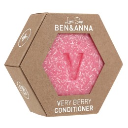 Après shampooing solide Very Berry 60 g - Ben & Anna